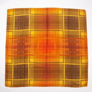 Vivienne Retro Plaid Scarf Vintage Accessories